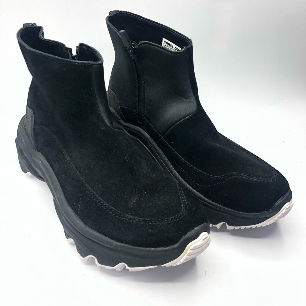Sorel Womens Kinetic Breakthru Acadia Ankle Bootie Black Size US 9